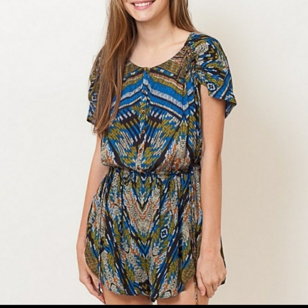 Free people dream all night romper